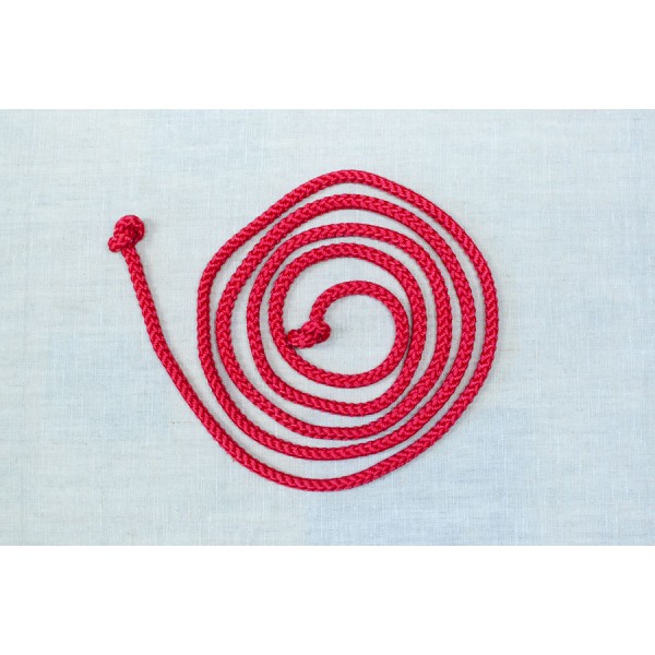 PP pletené lano o priemere 10mm, farba: červená