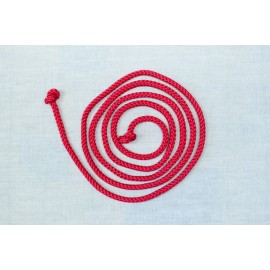 pletené lano, PP červený, 10mm
