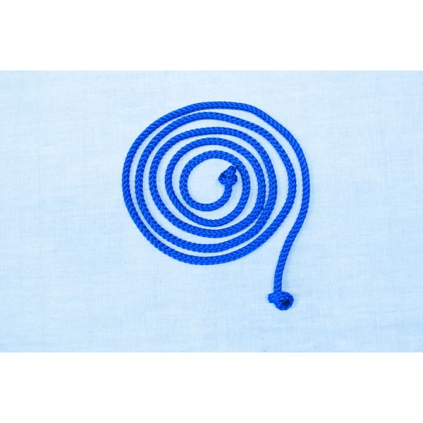 PP pletené lano o priemere 10mm, farba: modrá