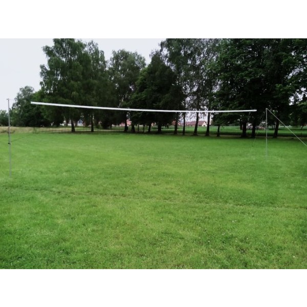 Súprava na volnočasový volejbal a nohejbal.+ taška, lajny, stojany