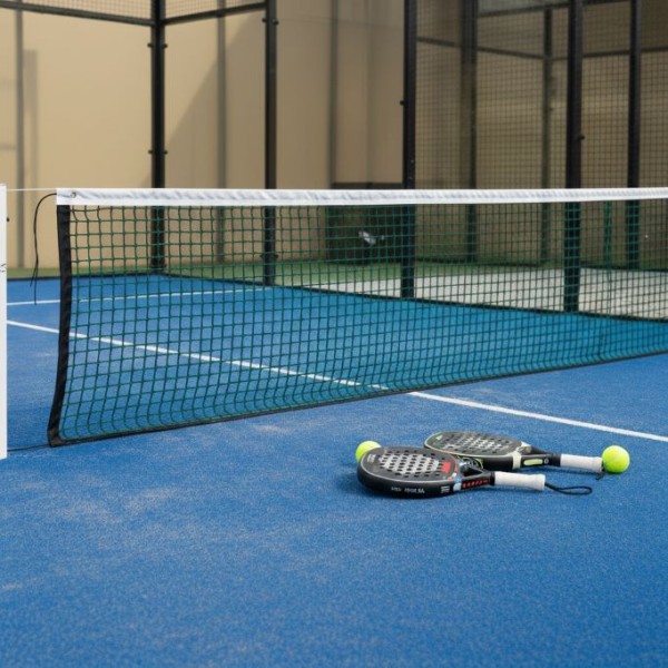 Padel tenisová sieť, PP 3mm, zelená