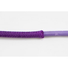 Opletený kábel 2,5mm (fialový kábel - fialový oplet)