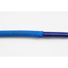 Opletený kábel 4mm (modrý kábel - modrý oplet)
